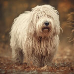 komondor pies z dredami